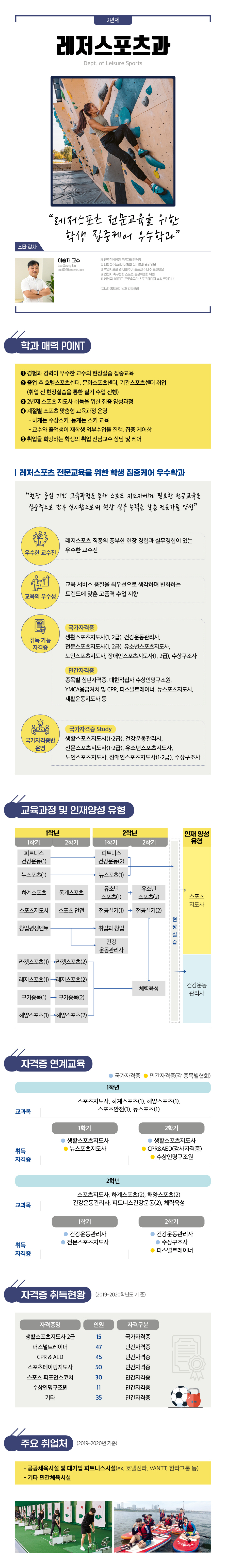 레저스포츠과